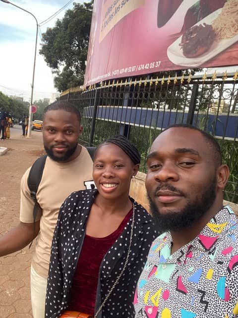 Mahiva, Bryan and Prince at Education Yaoundé